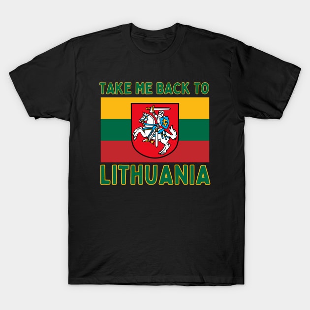 Lithuania T-Shirt by footballomatic